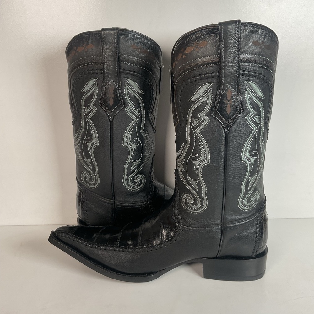 Los Altos Eel Skin Cowboy Boots | Exotic | Men’s 11 EE - Picture 15 of 16
